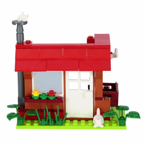 Alleblox kompatibilis építőjáték Girls World kerti ház 91 db