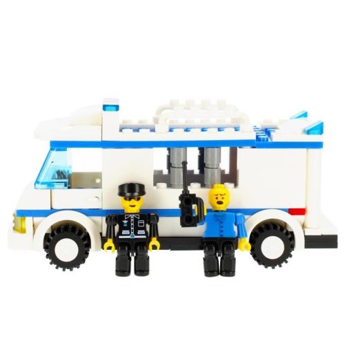 Alleblox kompatibilis építőjáték Police Force Rabszállító autó 134 db