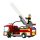 Alleblox kompatibilis építőjáték Fire Brigade Létrás tűzoltóautó 196 db